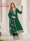 Plus Annie By Aanchi Crystal Silk Surat Kurti With Bottom Dupatta Wholesale Market
